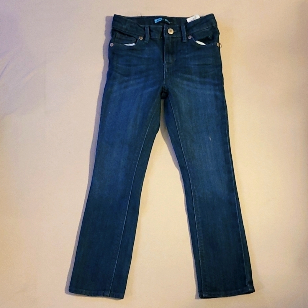 𝅺levi skinny blue jeans size 6 regular